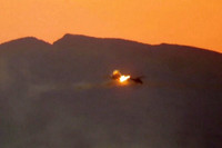 [ẢNH] Thổ Nhĩ Kỳ bắn hạ trực thăng Mi-24P của Nga trên bầu trời Syria