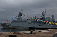 [ẢNH] Nga hạ thủy tàu tên lửa cỡ nhỏ với thời gian đóng lâu kỷ lục