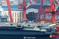 [ẢNH] Tàu sân bay nội địa Trung Quốc mang số tiêm kích hạm... gấp rưỡi Đô đốc Kuznetsov