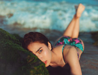 Chán dịu dàng nền nã, Á hậu Bella Mai diện bikini khoe body bốc lửa