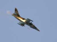 [ẢNH] Chiến đấu cơ L-39 Syria tiếp tục bị F-16 Thổ Nhĩ Kỳ bắn nổ tung trên bầu trời