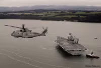 [ẢNH] Tàu sân bay Anh mang đầy F-35 chuẩn bị tới biển Đông