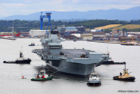 [ẢNH] Tàu sân bay Anh mang đầy F-35 chuẩn bị tới biển Đông