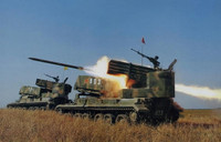 Pháo phản lực yểm trợ tăng khác người của Trung Quốc