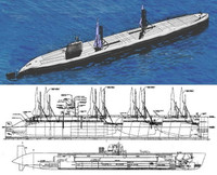 Tàu ngầm hạt nhân kiêm tàu sân bay: Từ ý tưởng đến hiện thực