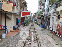 [ẢNH] CSGT Đường sắt tuần tra, tuyên truyền tại 