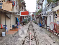 [ẢNH] CSGT Đường sắt tuần tra, tuyên truyền tại 