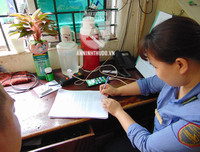 [ẢNH] CSGT Đường sắt tuần tra, tuyên truyền tại 