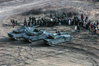 [ẢNH] Vượt xa Nga-Mỹ, xe tăng Stridsvagn 2000 Thụy Điển sở hữu dàn hỏa lực mạnh thất thế giới