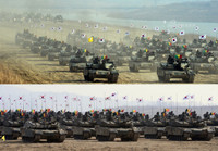 [ẢNH] K2 Black Panther Hàn Quốc biểu diễn tính năng khiến xe tăng Nga phải 