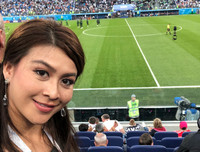 [ẢNH] Á hậu Thái Lan tử nạn trong vụ máy bay chở Chủ tịch Leicester rơi