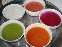 Xôi ngũ sắc: Đặc sản bắt mắt của núi rừng Tây Bắc