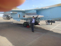 [ẢNH] Điều gì đang xảy ra khi An-124 lại tới Algeria để đưa Su-24 về Nga?