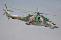 [ẢNH] Syria bất ngờ tung trực thăng vũ trang tấn công khu vực giáp biên giới Israel