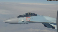 [ẢNH] Su-35 Nga suýt bắn hạ F-16 Thổ Nhĩ Kỳ trên bầu trời Syria?