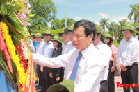 Lễ dâng hương, tưởng nhớ các Anh hùng- liệt sỹ diễn ra trang trọng trên toàn quốc