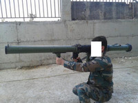 [ẢNH] Quân đội Syria thu được vũ khí chống tăng lạ và cực kỳ nguy hiểm từ phiến quân