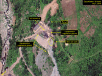 Bãi thử hạt nhân của Triều Tiên có nguy cơ bị sập?