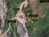 Bãi thử hạt nhân của Triều Tiên có nguy cơ bị sập?