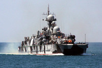 [ẢNH] Nga bất ngờ phóng tên lửa diệt hạm 4 tấn diệt mục tiêu