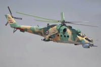 [ẢNH] Trực thăng vũ trang Syria bất ngờ tấn công dữ dội phiến quân tại Lattakia