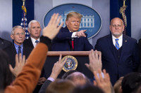 [ẢNH] Khống chế Covid-19 bước đầu thất bại, Mỹ trở thành vùng dịch lớn thứ ba thế giới