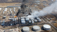 Mỹ: Nổ nhà máy lọc dầu ở Wisconsin, ít nhất 20 người bị thương