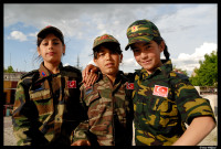 [ẢNH] Vẻ đẹp mê hoặc của nữ binh sĩ Thổ Nhĩ Kỳ