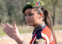 [ẢNH] Vẻ đẹp mê hoặc của nữ binh sĩ Thổ Nhĩ Kỳ