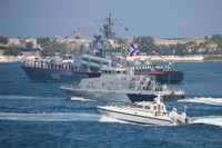 [ẢNH] Nga phủ nhận huy động Hạm đội biển Đen để bảo vệ World Cup 2018