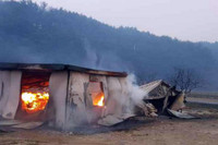 [ẢNH] Hiện trường vụ cháy rừng tàn khốc ở Hàn Quốc