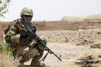 [ẢNH] Lính Thổ Nhĩ Kỳ ôm súng máy Nga xông pha chiến trường Syria