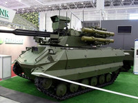 [ẢNH] Nga chính thức đình chỉ sản xuất robot Uran-9 sau màn thể hiện thất vọng tại Syria?