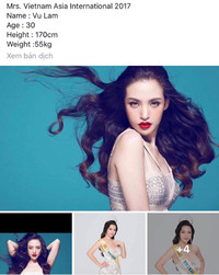 Cựu sinh viên Đại học Y Dược dự thi Hoa hậu Quý bà châu Á