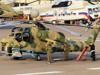 [ẢNH] Thoát hiểm ngoạn mục, trực thăng tấn công Mi-28NM Night Hunter được cứu đúng phút chót