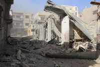 [ẢNH] Phút yên ắng đáng sợ trước khi 70.000 binh sĩ Syria lao vào tử chiến với phiến quân tại Đông Ghouta