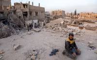 [ẢNH] Phút yên ắng đáng sợ trước khi 70.000 binh sĩ Syria lao vào tử chiến với phiến quân tại Đông Ghouta