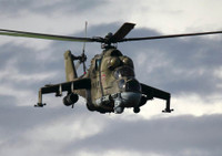 [ẢNH] Trực thăng vũ trang Nga bất ngờ tấn công dữ dội phiến quân tại Latakia