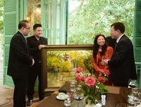 [ẢNH] Nhìn lại bữa trưa đặc biệt của đoàn quan chức Triều Tiên tại Hà Nội