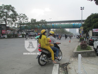 Ngắm con đường mới thành hình, đẹp lãng mạn giữa Thủ đô