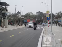 Ngắm con đường mới thành hình, đẹp lãng mạn giữa Thủ đô