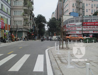 Ngắm con đường mới thành hình, đẹp lãng mạn giữa Thủ đô