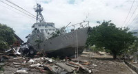 [ẢNH] Hải quân Indonesia thiệt hại nặng nề sau thảm họa sóng thần
