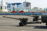 [ẢNH] Nga đổi chiến thuật, hạn chế không quân, tung siêu pháo vào trận địa tại Syria