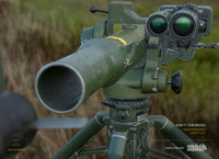 [ẢNH] Phiến quân Syria dùng tên lửa TOW Mỹ hủy diệt xe tăng T-72 Syria