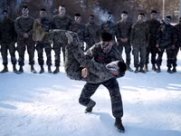 Cận cảnh cuộc tập trận mùa đông khắc nghiệt của lính Mỹ - Hàn Quốc