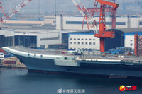 [ẢNH] Tàu sân bay nội địa Trung Quốc mang số tiêm kích hạm... gấp rưỡi Đô đốc Kuznetsov