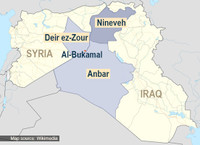 Iraq không kích mãnh liệt IS trên lãnh thổ Syria