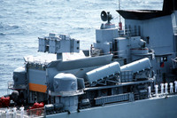 [ẢNH] Sát thủ diệt hạm uy lực nhất Venezuela rực lửa trên biển thị uy