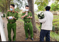 Nhắc nhở, xử lý các trường hợp không đeo khẩu trang khi ra đường